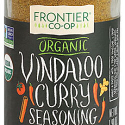 Tempero Orgânico Vindaloo Curry Frontier Co-Op 54g: Sabor Autêntico e Nutrição