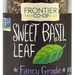 Manjericão Doce em Flocos Frontier Co-Op - 13.6g: Sabor Autêntico e Bem-Estar