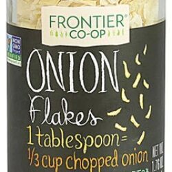 Flocos de Cebola Branca Frontier Co-Op 50g - Sabor Puro e Versátil para sua Cozinha