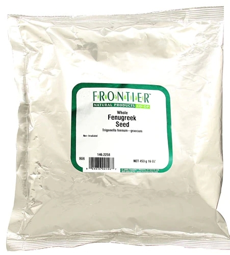 Semente de Feno Grego Integral Frontier Natural Products 454g - Benefícios Naturais