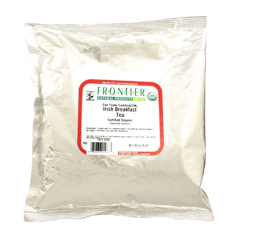 Chá Irlandês Orgânico Frontier Natural Products 454g: Sabor e Bem-Estar Natural