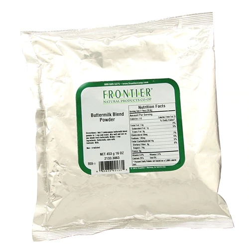 Leite Coalhado em Pó Frontier Natural Products - 454g (16 oz) - Versátil e Nutritivo