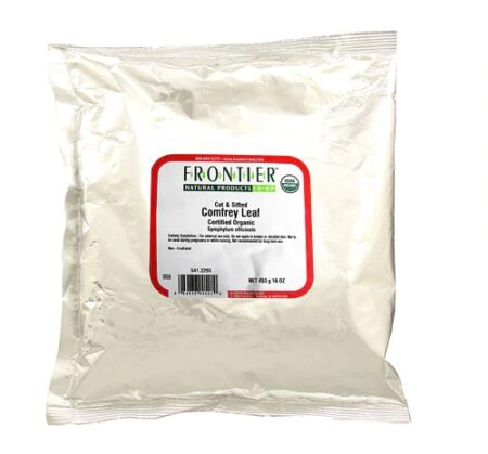 Frontier Natural Products Organic Comfrey Leaf Cut and Sifted -- 1 lb