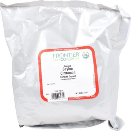 Canela do Ceilão Orgânica Moída Frontier Natural Products – 454g — foto 1 Canela do Ceilão Orgânica Moída Frontier Natural Products – 454g — foto 1