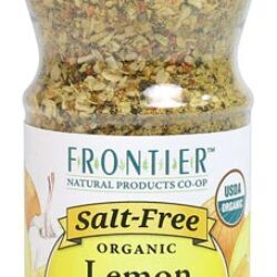 Tempero Limão e Pimenta Orgânico Frontier Natural Products - 71g: Frescor e Sabor Cítrico Certificado