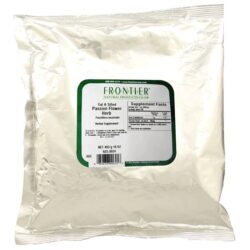 Flor de Maracujá Orgânica Frontier Natural Products - Erva Cortada e Peneirada 454g