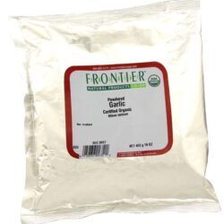 Alho em Pó Orgânico Frontier Natural Products 453g: Sabor e Saúde em Sua Cozinha