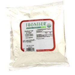 Frontier Natural Products Scullcap Orgânico Folha e Flor - 453g (16 oz)