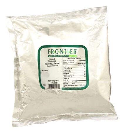 Páprica Doce Espanhola Frontier Natural Products – 454g – Sabor Autêntico e Pura Qualidade — foto 1