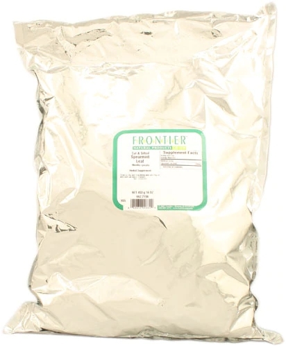Hortelã Verde Folha Picada Frontier Natural Products 454g - Frescor e Bem-Estar Natural
