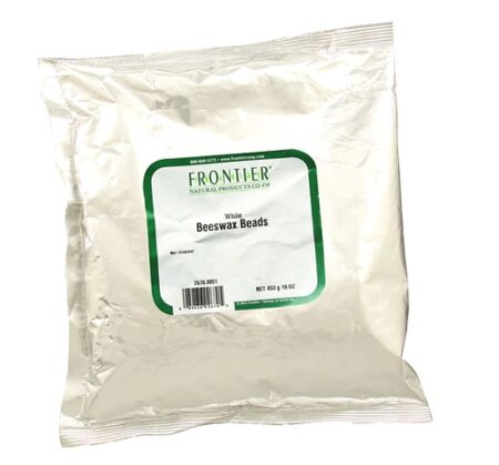 Frontier Natural Products White Beeswax Beads -- 16 oz