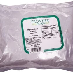 Pó de Psyllium Frontier - 454g: Fibra Solúvel Essencial para Saúde Digestiva e Bem-Estar