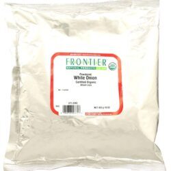 Pó de Cebola Branca Orgânica Frontier Natural Products 454g - Tempero Natural e Saudável
