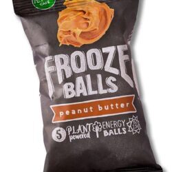 Frooze Balls Energy Balls Pasta de Amendoim - 8 Pacotes de Pura Energia Vegetal