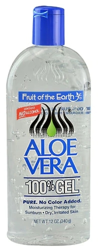 Gel de Aloe Vera Fruit of the Earth 100% Puro – 340g: Hidratação e Regeneração Profunda