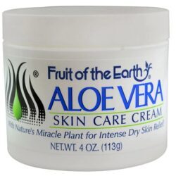 Creme Hidratante Aloe Vera Fruit of the Earth – 113g: Pele Suave e Revitalizada