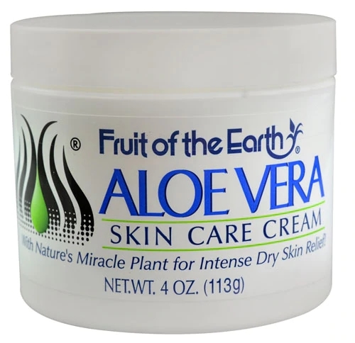 Creme Hidratante Aloe Vera Fruit of the Earth – 113g: Pele Suave e Revitalizada