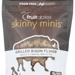Petisco Fruitables Skinny Minis Cão Churrasco Bison - 142g