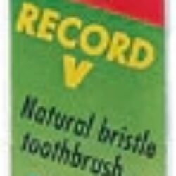 Escova de Dentes Fuchs Record V Adulto Cerdas Naturais Macias - 1 Unidade Essencial para Higiene Bucal Superior