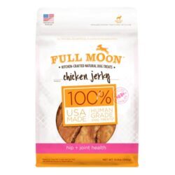 Petiscos Naturais para Cães Full Moon Chicken Jerky 340g - Saúde e Sabor!