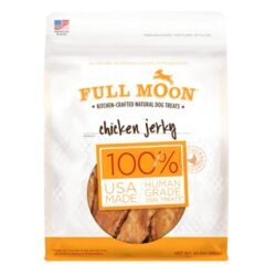 Petiscos Naturais Full Moon para Cães - Frango Desfiado (680g)