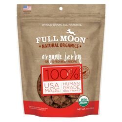 Petiscos Orgânicos Full Moon para Cães - Carne Bovina 397g - Nutrição e Saúde Superior