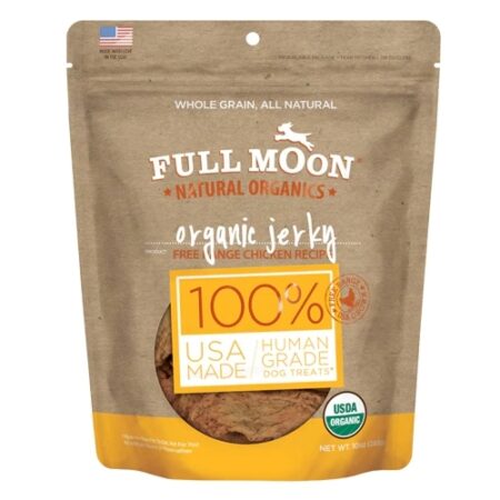 Petisco Orgânico Full Moon para Cães Sabor Frango – 283g — foto 1 Petisco Orgânico Full Moon para Cães Sabor Frango – 283g — foto 1