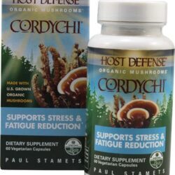 Fungi Perfecti Host Defense CordyChi® - 60 Cápsulas Vegetarianas: Vitalidade e Bem-Estar Holístico