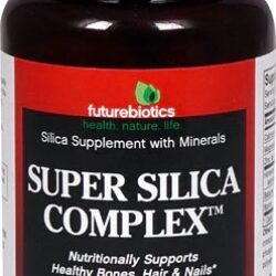 Futurebiotics Super Silica Complex™ - 60 Tabletes Vegetarianos - Saúde Óssea e Pele Radiante