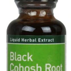 Gaia Herbs Black Cohosh Raiz 500mg - Extrato Líquido 30ml para Bem-Estar Feminino