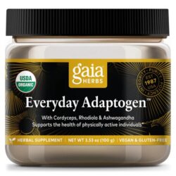 Gaia Herbs Energy Thrive™ Erva em Pó 100g: Energia Natural e Vitalidade Renovada