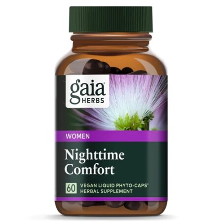 Gaia Herbs Women Nighttime Comfort -- 60 Vegan Liquid Phyto-Caps