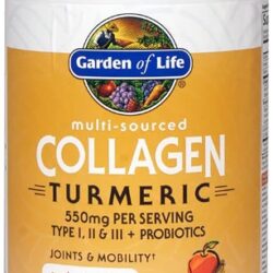 Garden of Life Colágeno Multi-Sourced Cúrcuma Maçã Canela 219.9g - Potência e Bem-Estar