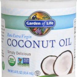 Óleo de Coco Extra Virgem Orgânico Garden of Life - 397ml - Puro e Cru