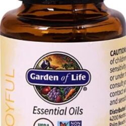 Óleo Essencial Orgânico Garden of Life Limão Puro - 15ml | Aroma Cítrico Refrescante e Benefícios Naturais