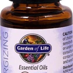 Óleo Essencial de Hortelã Orgânico Garden of Life - 15ml (0.5 fl oz) - Frescor e Bem-Estar Natural