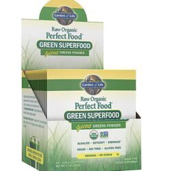 Garden of Life Perfect Food RAW Orgânico Super Alimento Verde - 165g (15 Sachês)