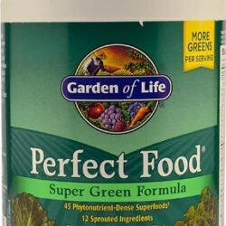 Garden of Life Perfect Food Super Green Formula 600g: Nutrição Completa em Pó