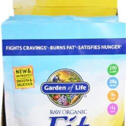Garden of Life RAW Orgânico Fit High Protein Baunilha - 10 Sachês - Proteína para Emagrecimento