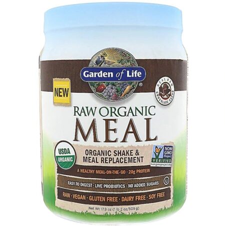 Garden of Life Raw Organic Meal Chocolate -- 17.9 oz