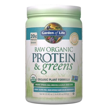 Garden of Life Raw Organic Protein & Greens™ Lightly Sweet -- 23 oz