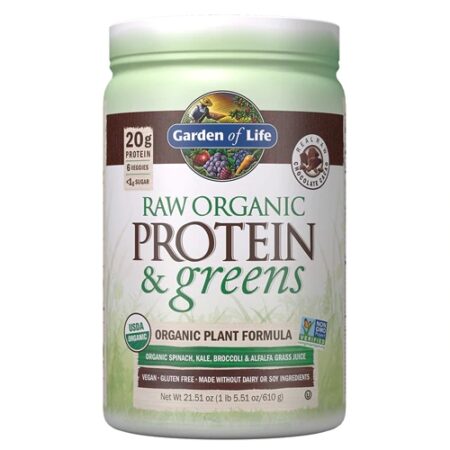 Garden of Life Raw Organic Protein & Greens™ Real Raw Chocolate Cacao -- 21.51 oz