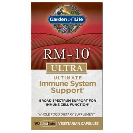 Garden of Life RM-10® Ultra Ultimate Immune System Support -- 90 Vegetarian Capsules