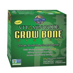 Garden of Life Vitamin Code® Grow Bone System - 1 Kit Completo para Ossos Fortes