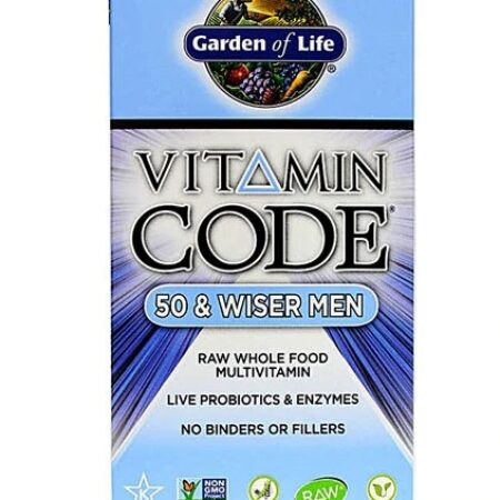 Garden of Life Vitamina Code RAW 50 and Wiser Men – 120 Cápsulas Vegetarianas — foto 1