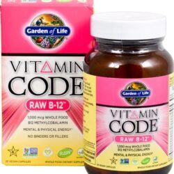 Garden of Life Vitamin Code® RAW B-12™ - 30 Cápsulas Vegetarianas - Energia e Vitalidade