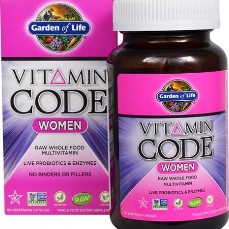Garden of Life Vitamin Code® Mulher – 120 Cápsulas Vegetarianas – Suporte Nutricional Completo — foto 1