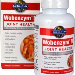 Garden of Life Wobenzym® N - 200 Comprimidos Revestidos: Saúde e Bem-Estar em Cada Dose