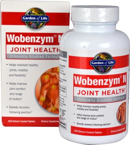 Garden of Life Wobenzym® N - 200 Comprimidos Revestidos: Saúde e Bem-Estar em Cada Dose