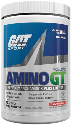 GAT Amino GT™ High Performance Muscle Fuel Morango Kiwi - 390g